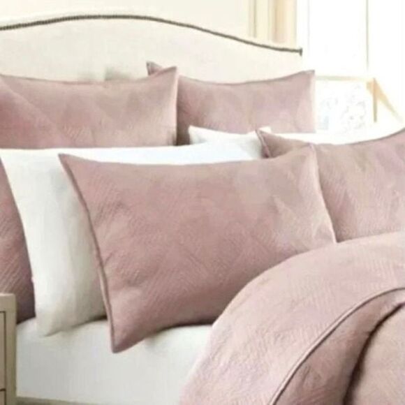 @WHITNEYWALKER13 COPY - New Wamsutta Euro Sham Bliss Mauve - 2 Shams - Picture 1 of 6